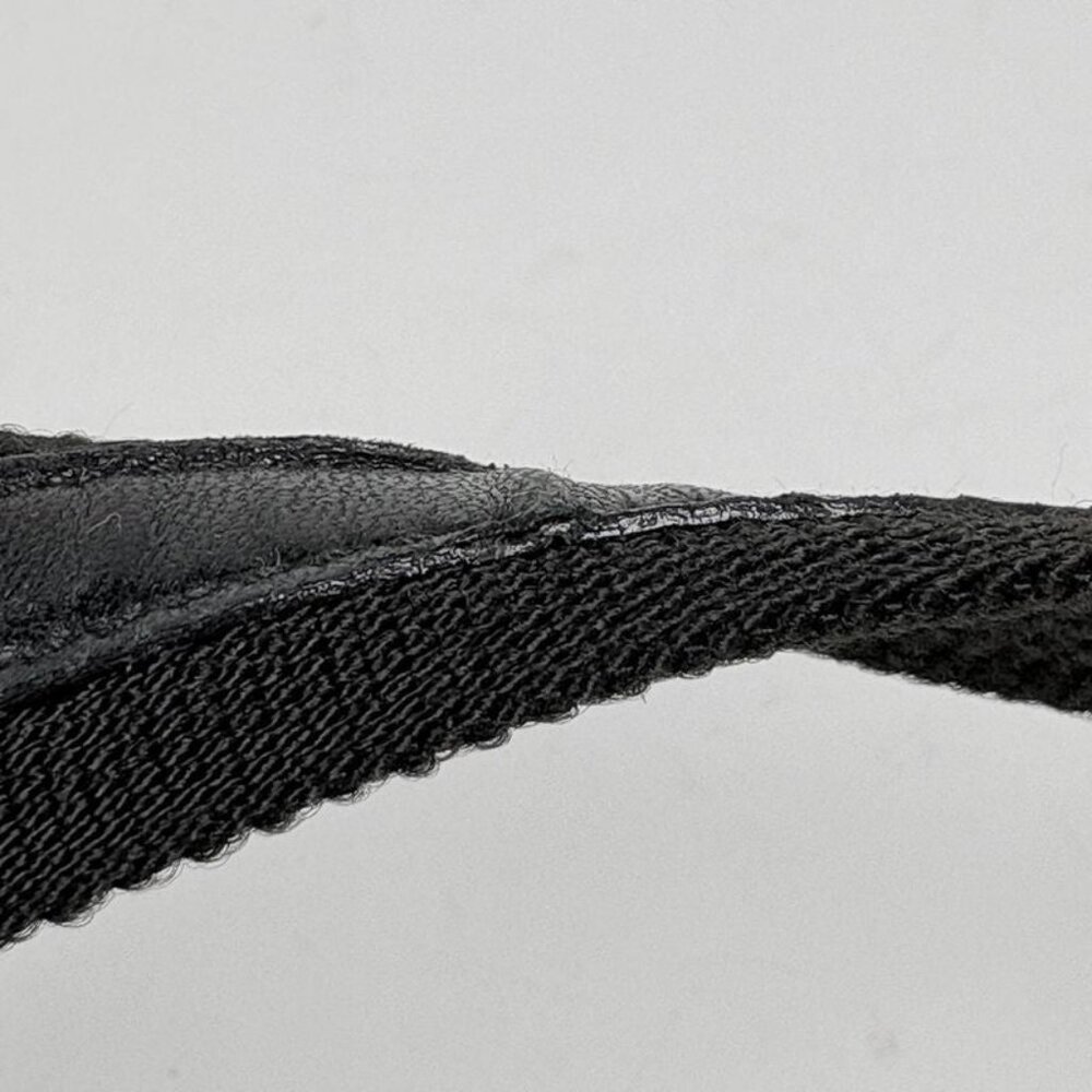 Yves Saint Laurent Logo Tote Bag Canvas Natural Black - Picture 5 of 9